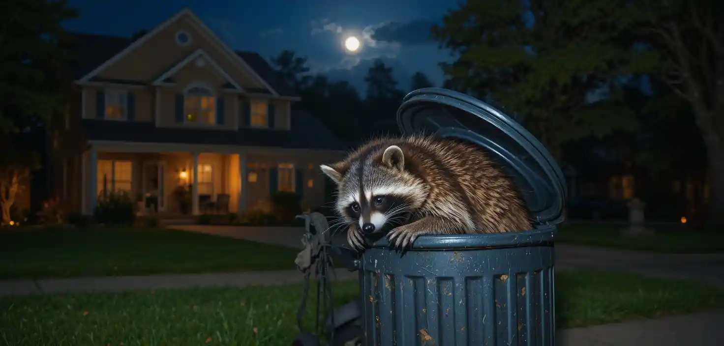 Prevent raccoon entry by sealing all holes and gaps