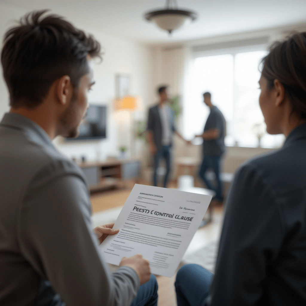 where does pest control spray in apartments